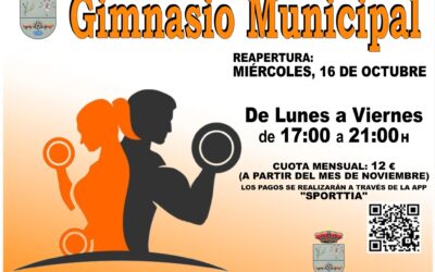 REAPERTURA DEL GIMNASIO MUNICIPAL