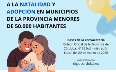 AYUDA A LA NATALIDAD Y ADOPCIÓN DE LA DIPUTACIÓN DE CÓRDOBA